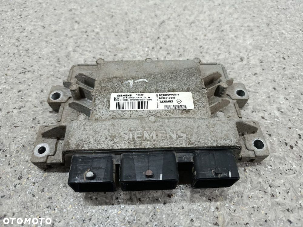 KOMPUTER, STEROWNIK RENAULT CLIO III 8200522357 8200510536 S120200105 1.2 - 1