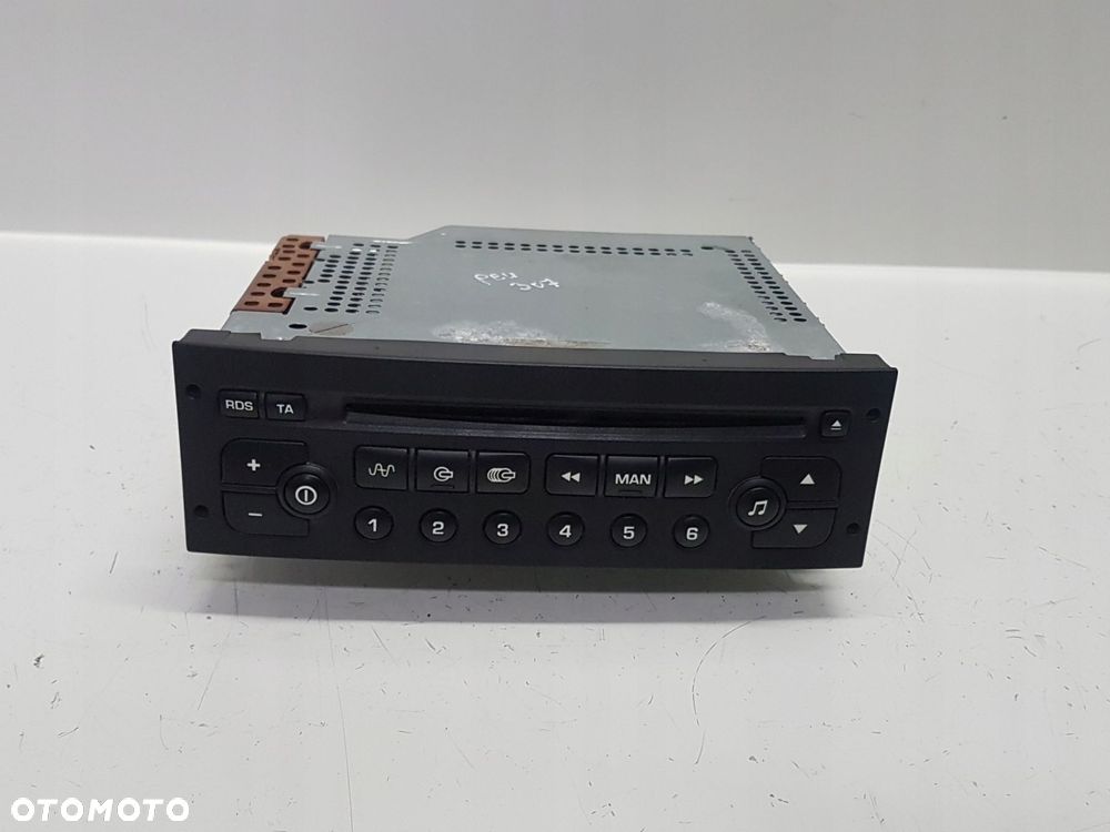 PEUGEOT 307 RADIO CD RADIOODTWARZACZ ORYGINAŁ - 1