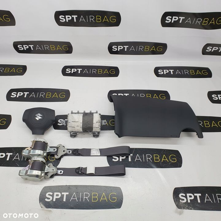 SUZUKI SX4 ZAŚLEPKA PODUSZKI AIRBAG AIR BAG PASY KIT SET - 1