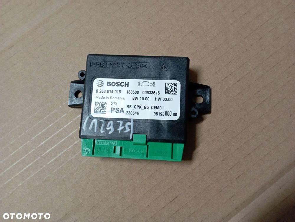 CITROEN C4 SpaceTourer GRAND PICASSO II STEROWNIK PDC 0263014016 - 1