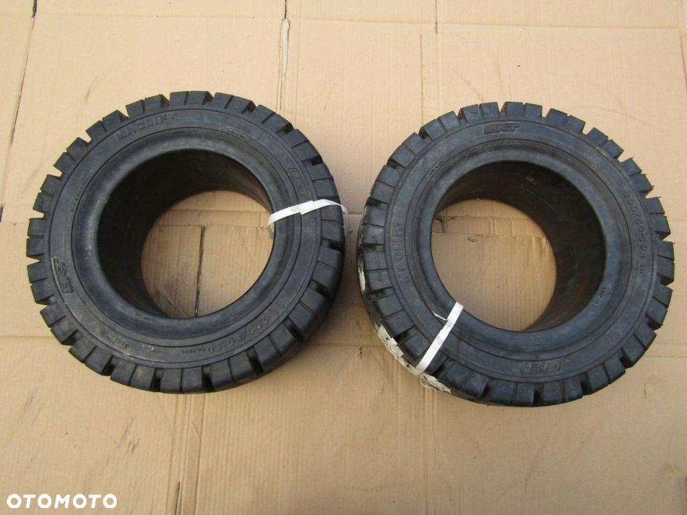 2x Opony Opona Pełna Pełne 200/50 10 do Wózka Widłowego - 7