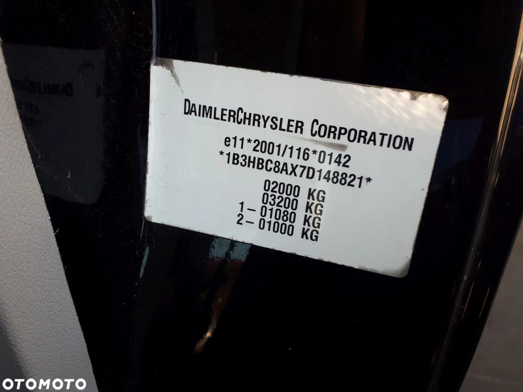 DODGE CALIBER 06-09 2.0 CRD PAS BEZPIECZEŃSTWA PRAWY LEWY PRZÓD - 8