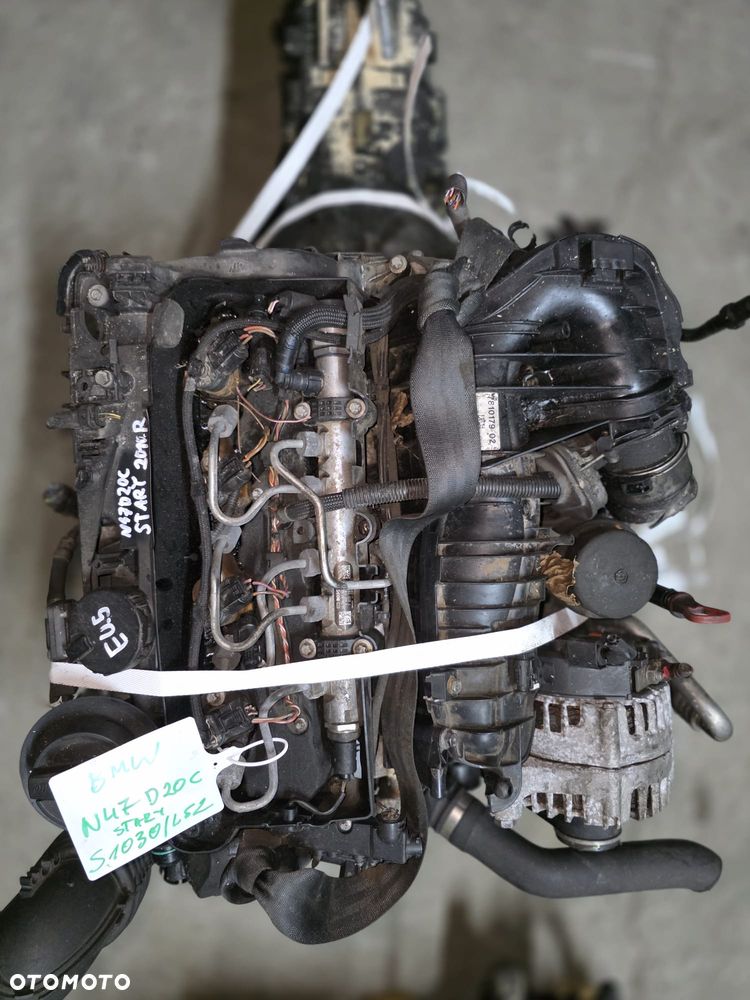 BMW N47D20C  2.0 diesel silnik z pełnym osprzętem kompletny gotowy do montażu - 5