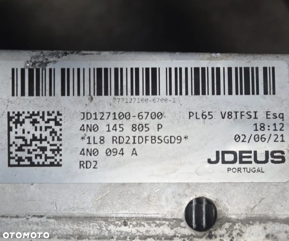 Chłodnica Audi A8 S8 D5 4N0145805P - 5