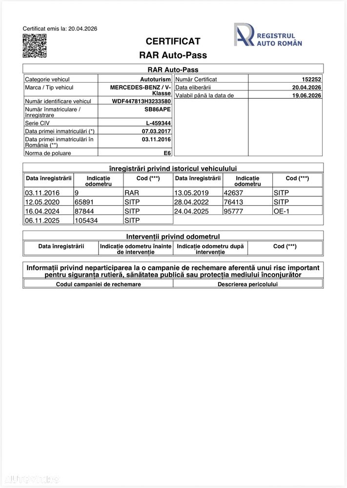 Mercedes-Benz V 250 BlueTEC Aut. Extralong - 8