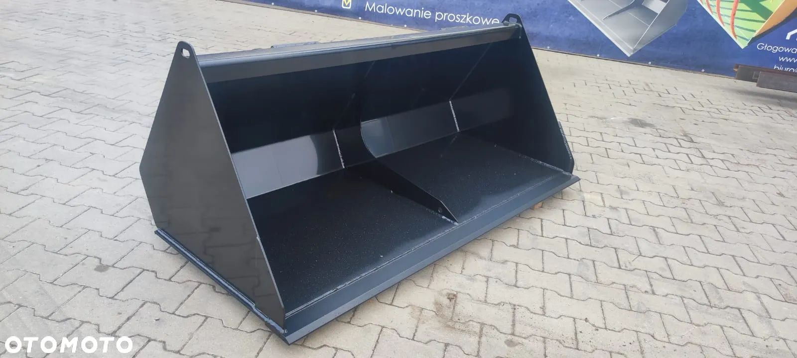 Łyżka wzmocniona, 200 cm, mocowanie mailleux, euro, Bobcat, Weidemann, Giant, faucheux - 1