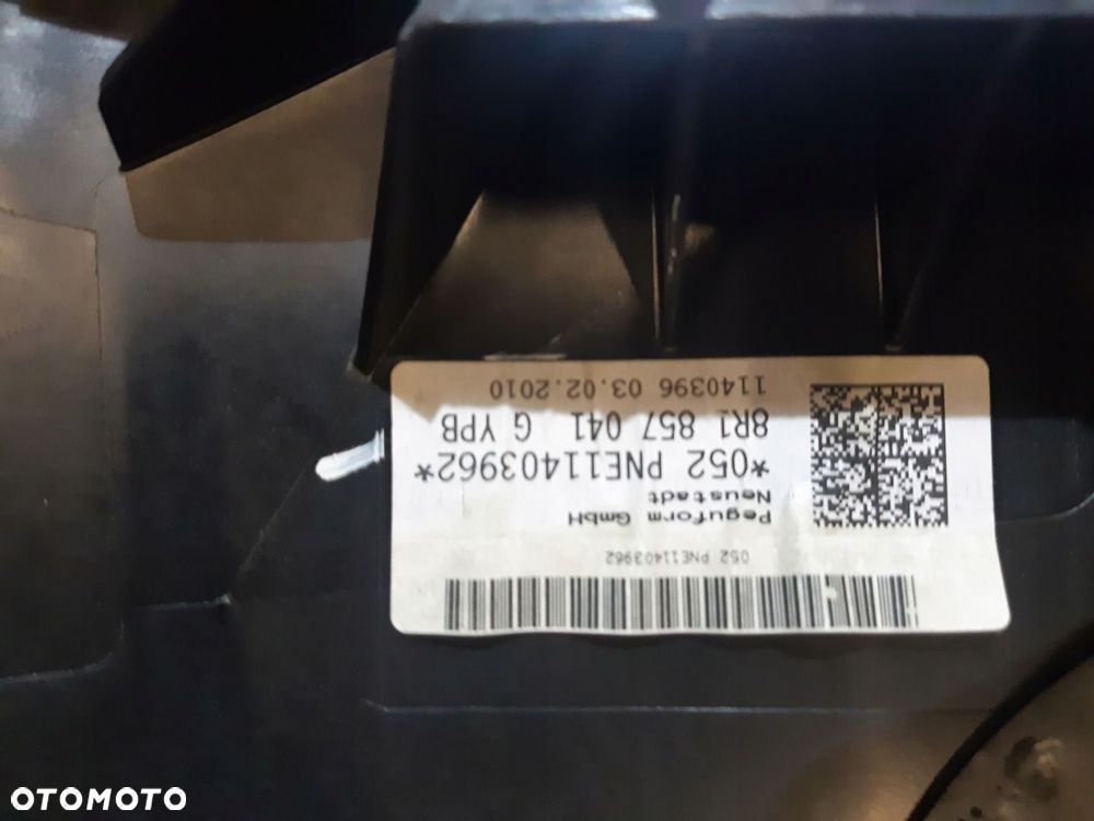 AUDI Q5 8R DESKA ROZDZIELCZA KONSOLA KOKPIT SKÓRA 8R1857041G - 13