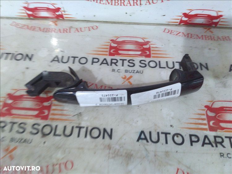 maner exterior usa stanga spate skoda octavia 2 - 1