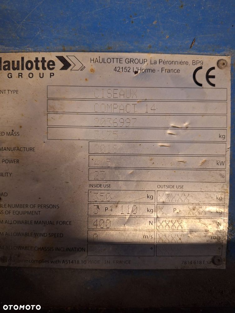 Haulotte Compact 14 - 9