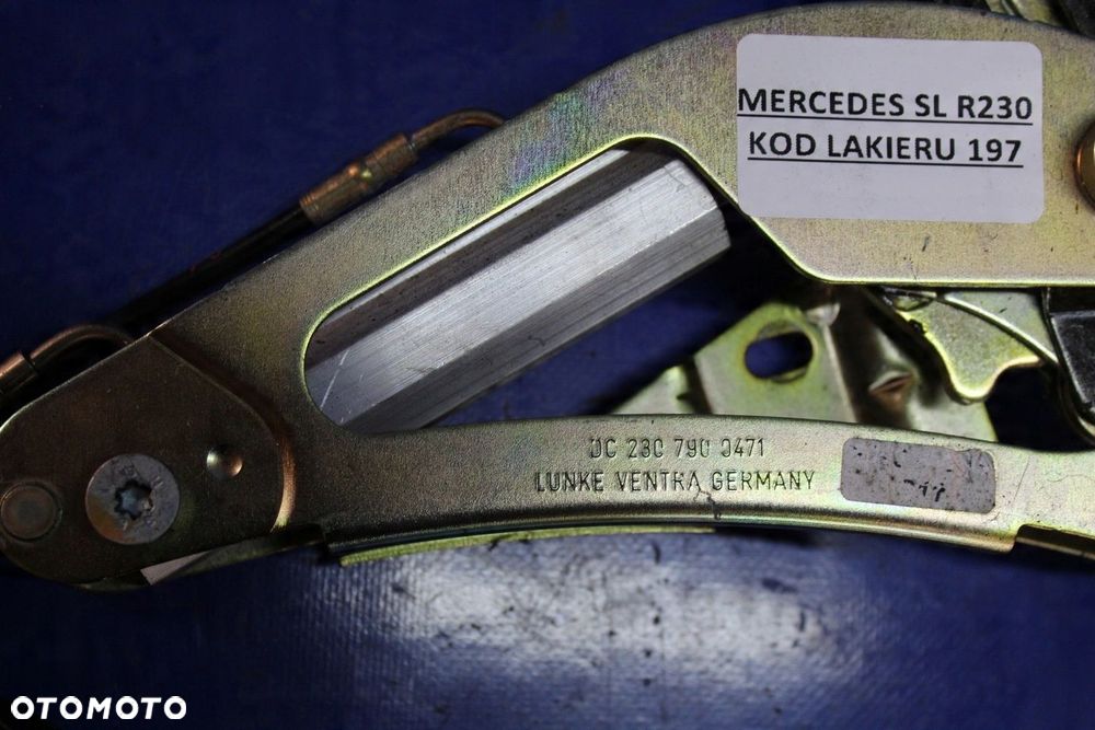 SIŁOWNIK DACHU MERCEDES SL R230 2307900471 - 4