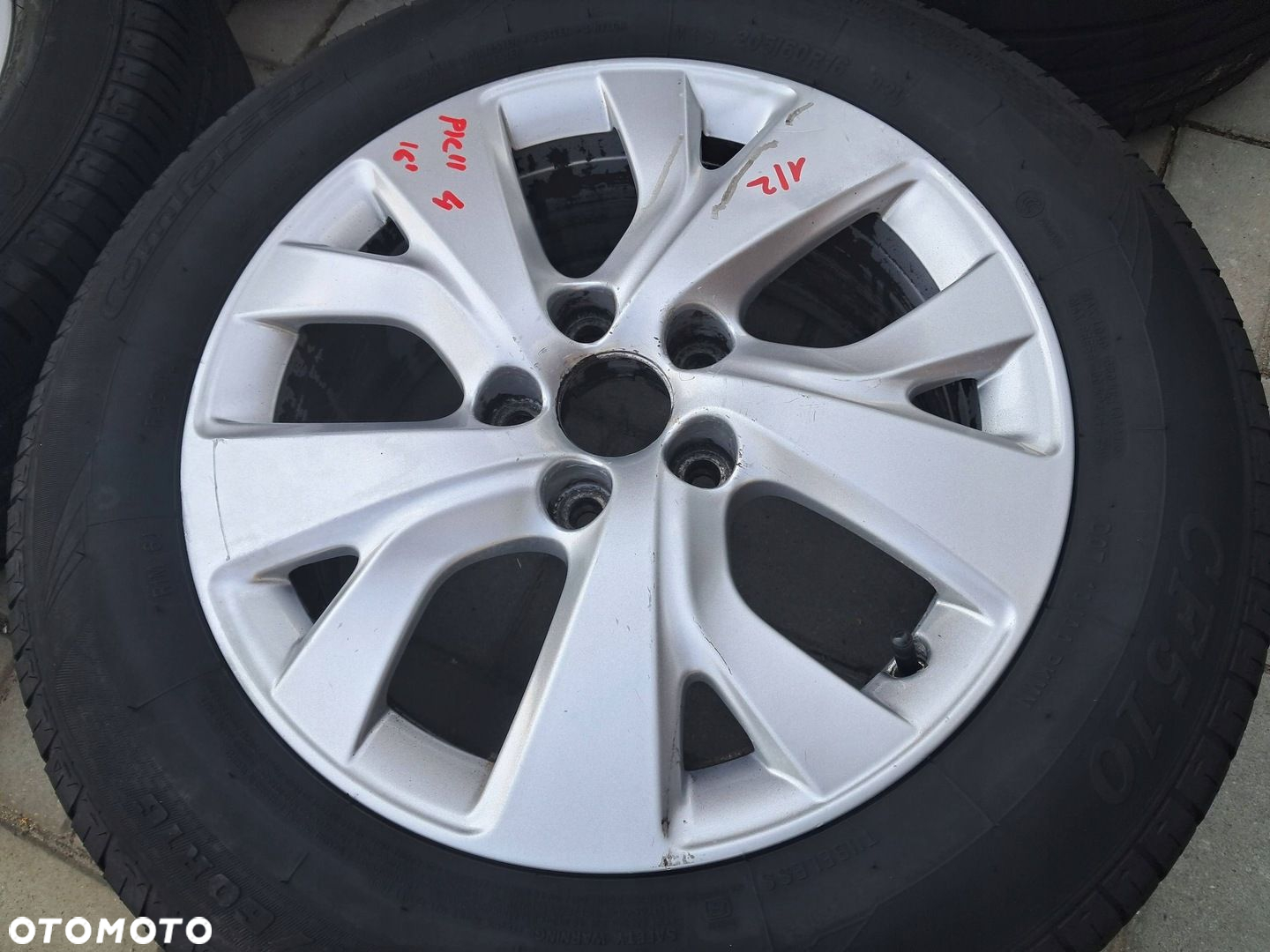 Citroen C4 Picasso II Felgi aluminiowe koła LATO 205/60R16 5x108 ET47 2024 - 4