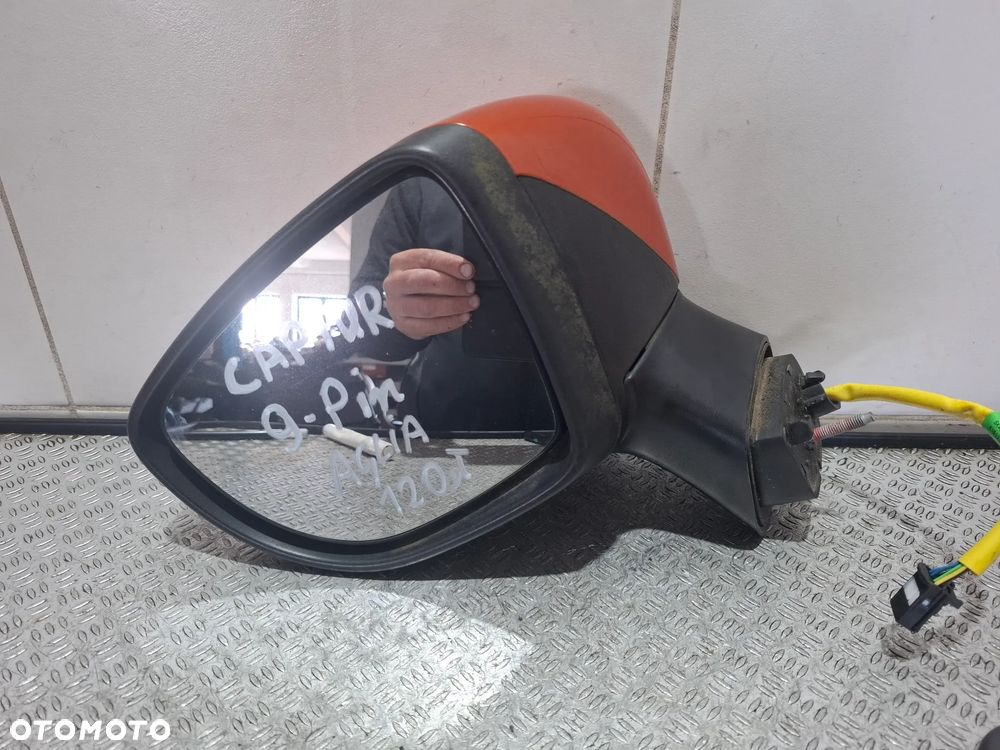 Lusterko zewnętrzne drzwi lewy przód Anglia Renault Captur 9-PIN 2015 rok - 3
