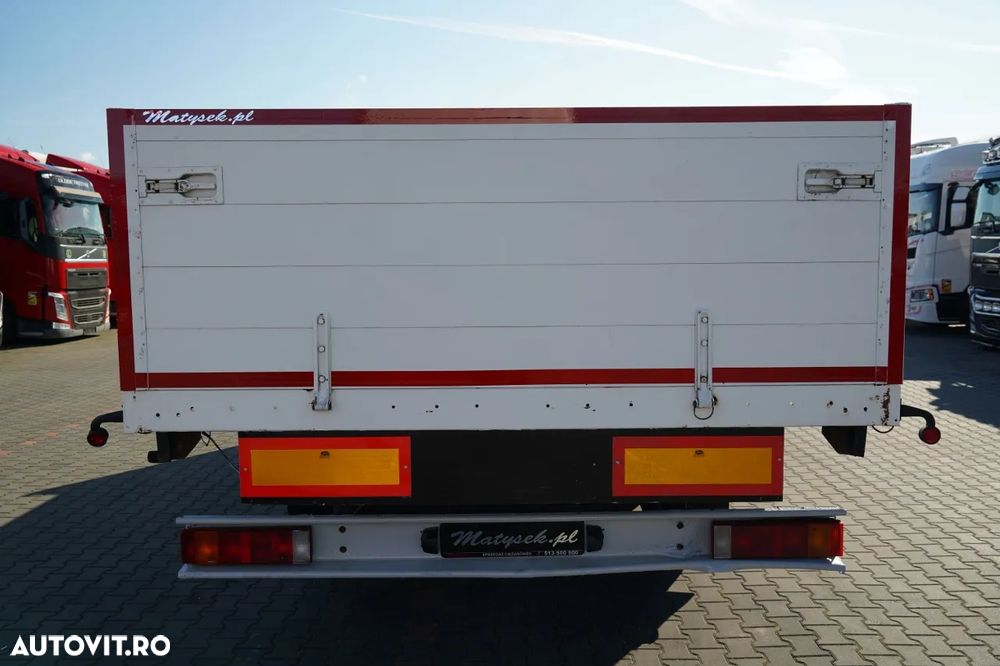 Orten REMORCA CU BALANȚĂ 6,5 M / PENTRU CONSTRUCȚII / AXĂ RIDICABILĂ / SAF / - 12