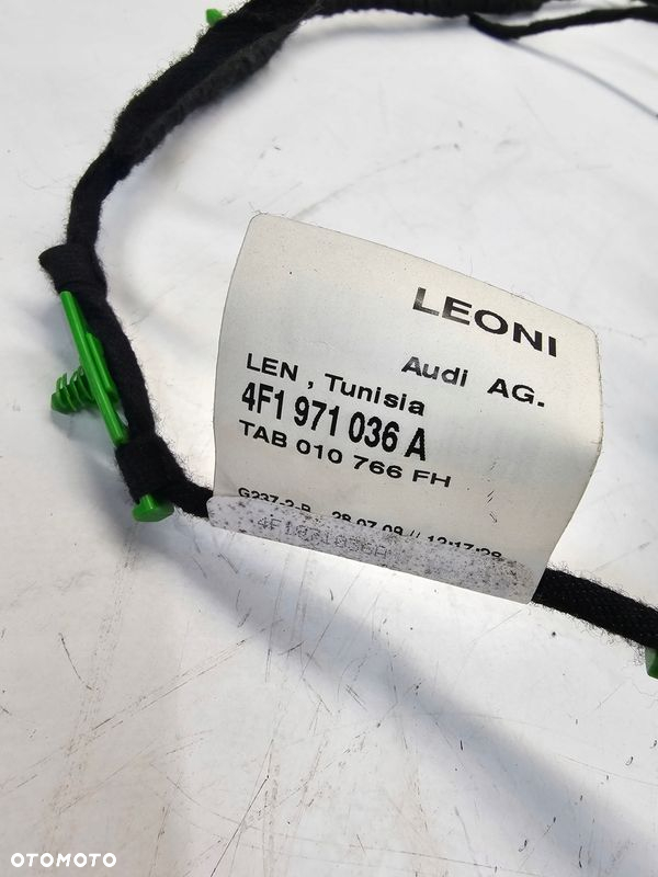 KLAMKA WIĄZKA BOCZKA PRAWA AUDI A6 C6 4F0837020B 4F1971036A - 5