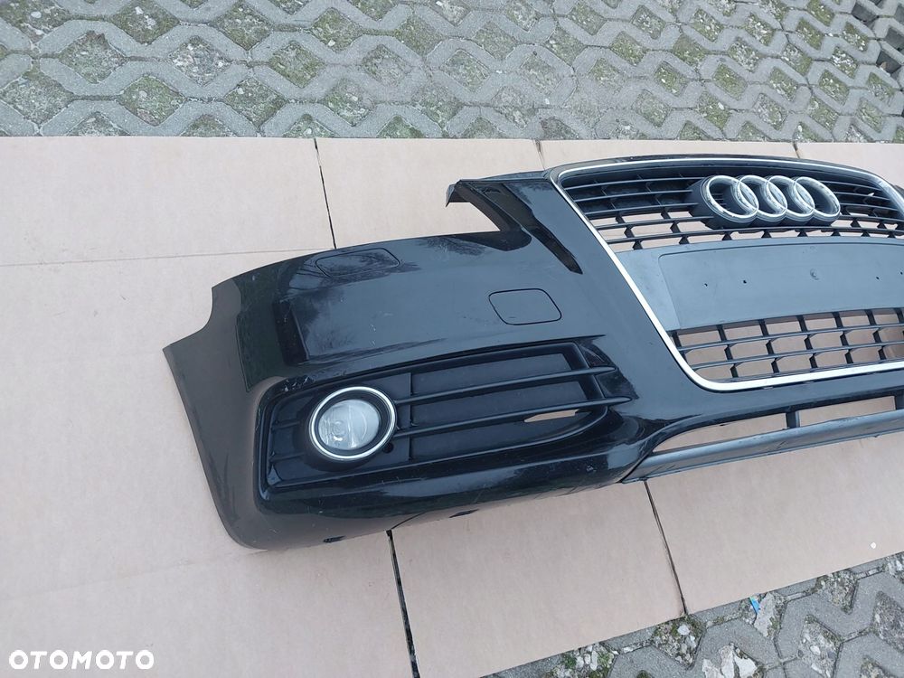 ZDERZAK PRZÓD AUDI A3 8P S LINE LIFT SPRYSKI ORYGINAŁ - 2