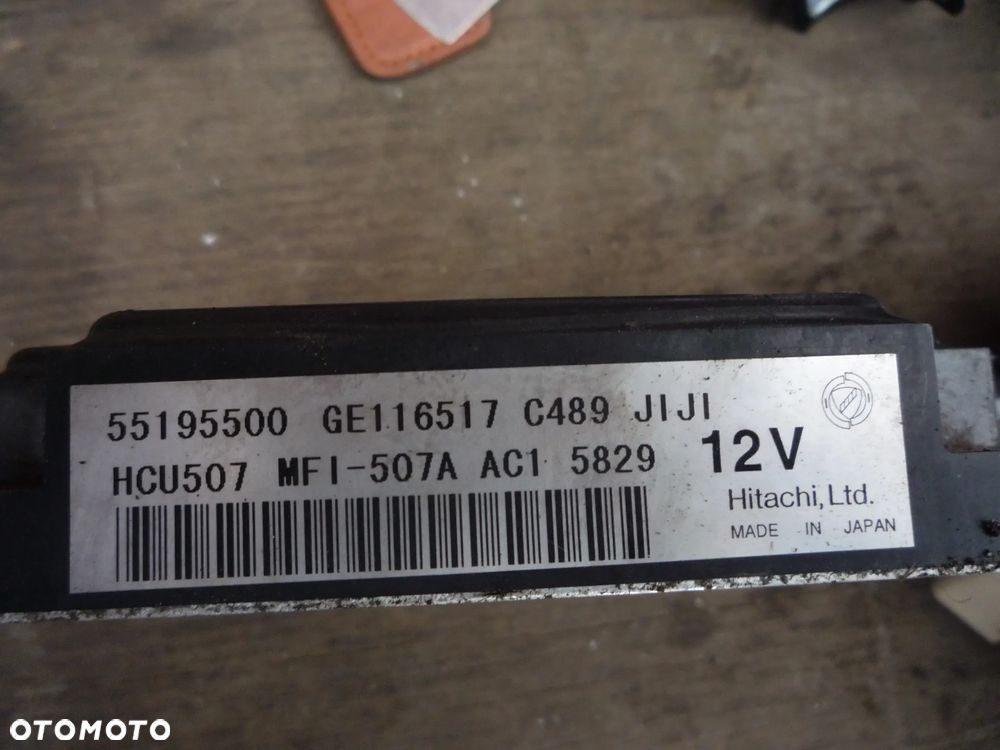 FIAT STILO 1.8 16V IMMO ZESTAW STARTOWY 55195500 - 3