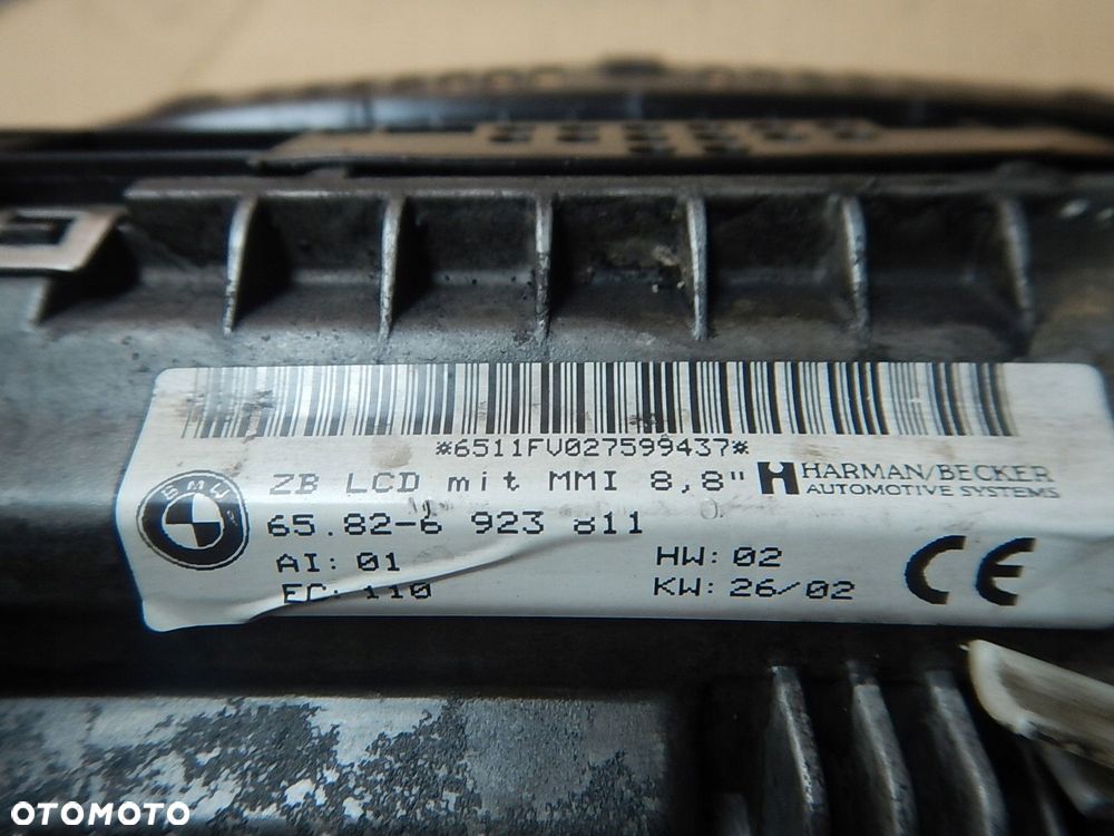 ekran wyświetlacz bmw 7 e65 6923811 - 8