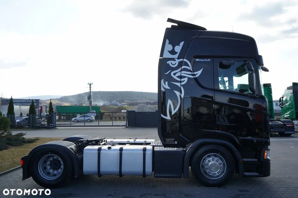 Scania S 500 / RETARDER / KLIMA POSTOJOWA / CAŁA NA PODUSZKACH / OPONY 100% - 10