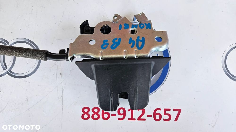 Audi A4 B9 Kombi Avant Zamek klapy bagażnika z dociągiem Dociąg klapy 4M0827506D 3V5827887B - 4