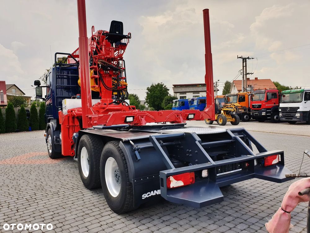 Scania R560 v8 6X4 DŻWIG LOGLIF 241 SL do lasu / drewna / dłużcy - 10