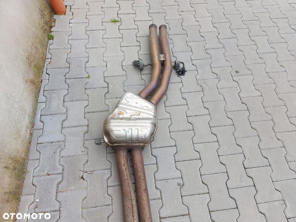 Audi Q7 II LIFT 4M0 tłumik wydech tył tylny oryg 3.0tfsi quattro 4m4120a - 4