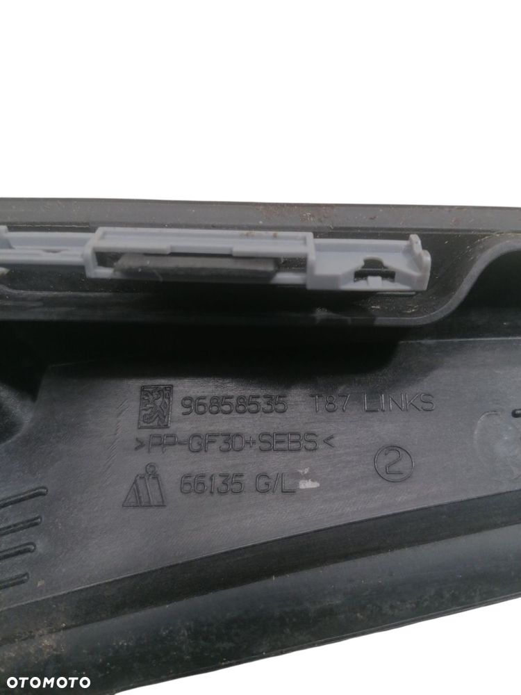 LISTWA SZYBY CZOŁOWEJ LEWA PEUGEOT 5008 I 96858535 - 3