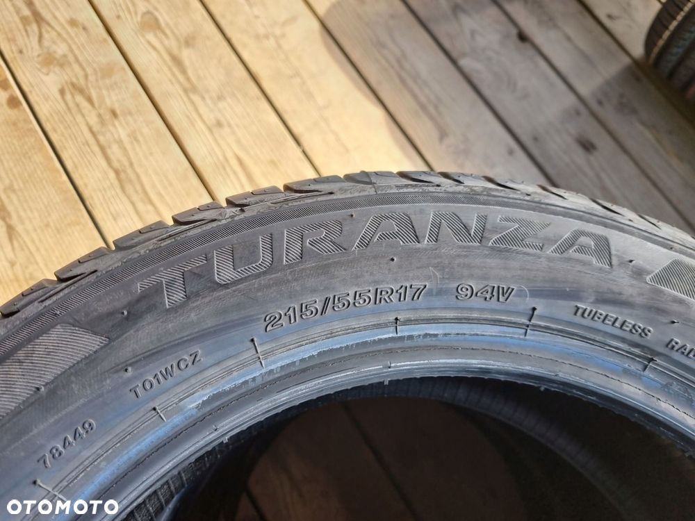 OPONY BRIDGESTON TURANZA T001 215/55R17 94V 2019r.7mm super stan - 13