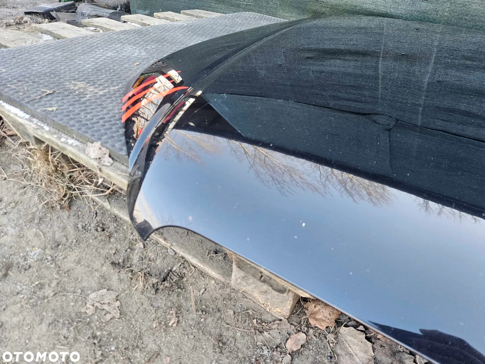 Maska Pokrywa Silnika Przód Przednia Czarna Audi A4 B7 Sedan Kombi - 30