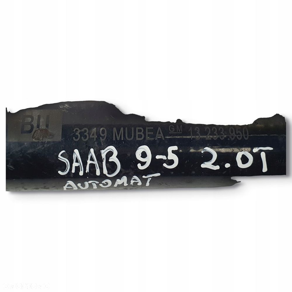 LEWA PÓŁOŚ PÓŁOŚKA Opel Saab 9-5 lift 2.0 T turbo Automat wałek 13233950 - 12