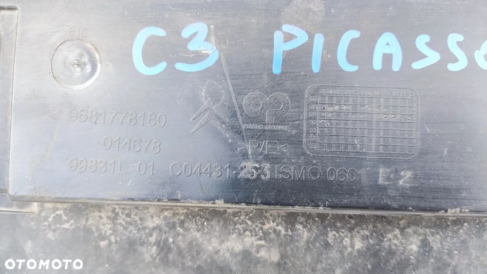 CITROEN C3 PICASSO OSŁONA POD ZDERZAK 2008-2017 - 2