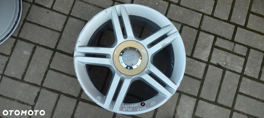 FELGI ALUMNIOWE 5x112 7,5Jx17 CALI  ET45 E80601025AS AUDI A4 A6 KOMPLET 4 SZTUKI - 2