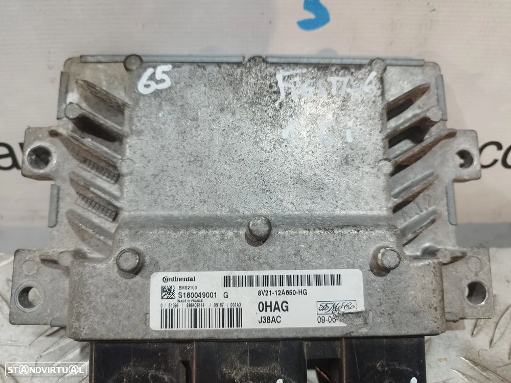 Centralina ECU motor Continental FORD FIESTA VI 1.6 i - 5