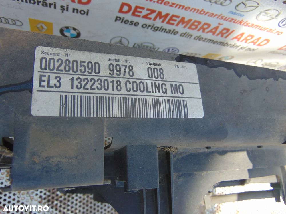 Ventilatoare Opel Insignia 2.0 termocuple cod13223018 ventilatoare racire - 2