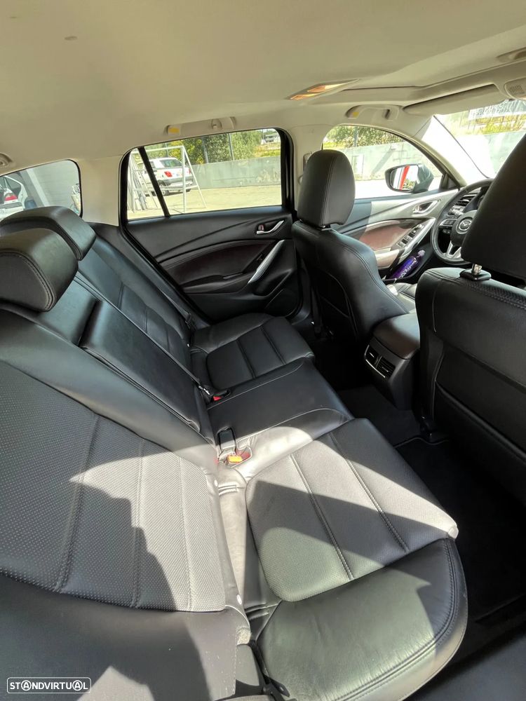 Mazda 6 M6 SW 2.2 SKY-D Excellence P.Leather+Cruise Pack+TAE+Navi - 10