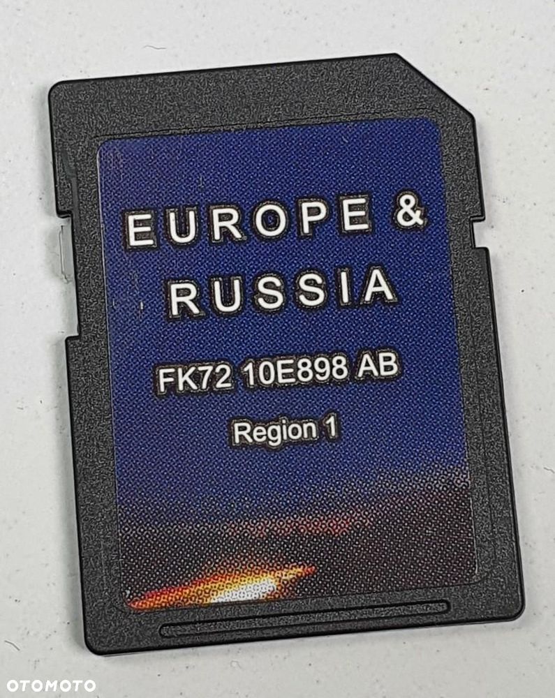 KARTA NAWIGACJI EUROPA ROSJA JAGUAR XE X760 FK72-10E898-AB - 1