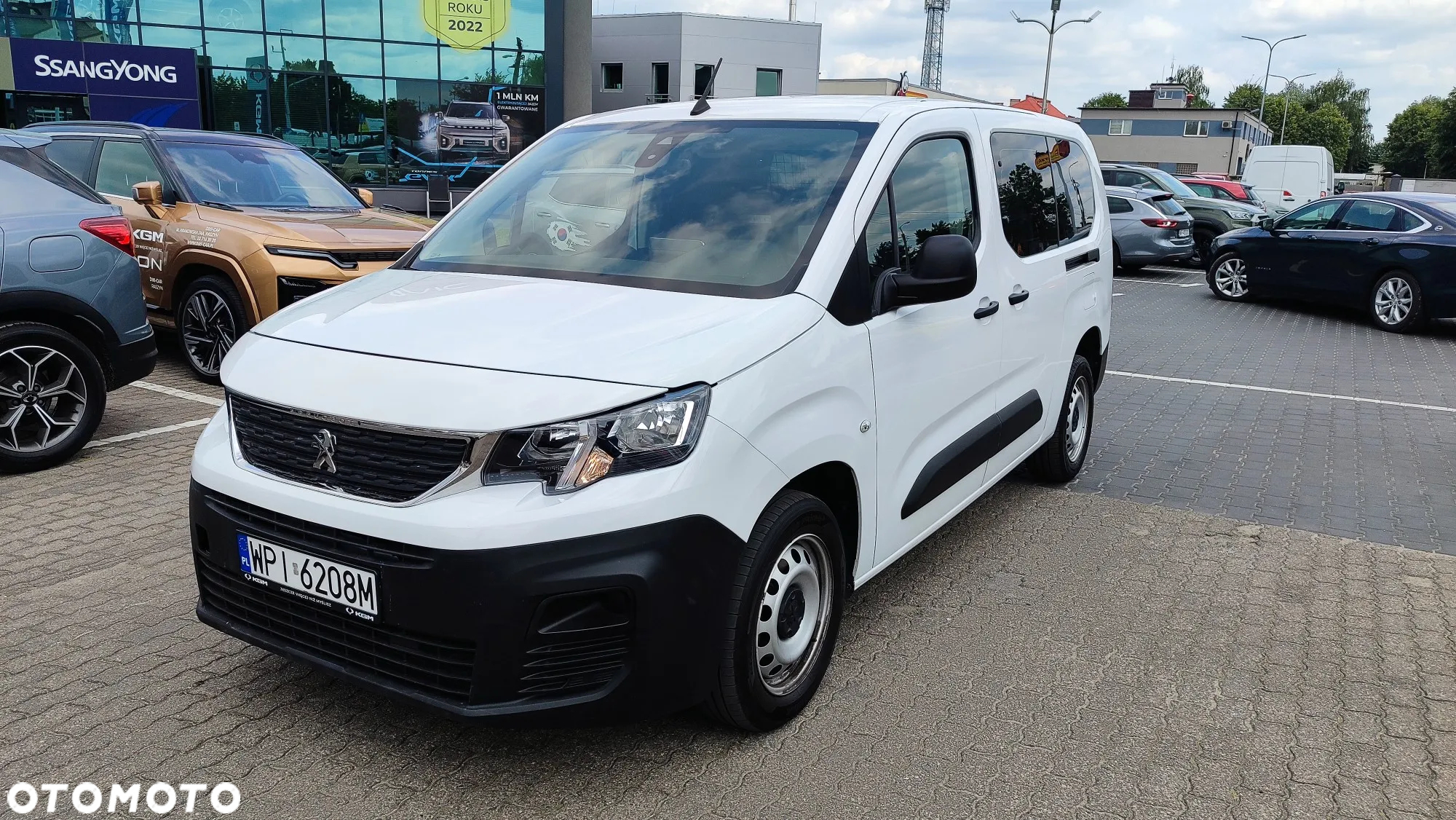 Peugeot Peugeot Partner L2H1 1.5 HDI 102KM Niski Przebieg 3osobowy Vat23% - 2