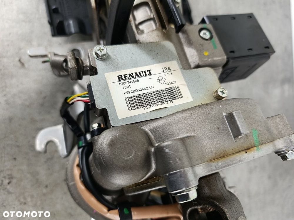 WSPOMAGANIE ELEKTRYCZNE, PION RENAULT SCENIC II 8200741585  J84 NSK 1.6 16V - 4