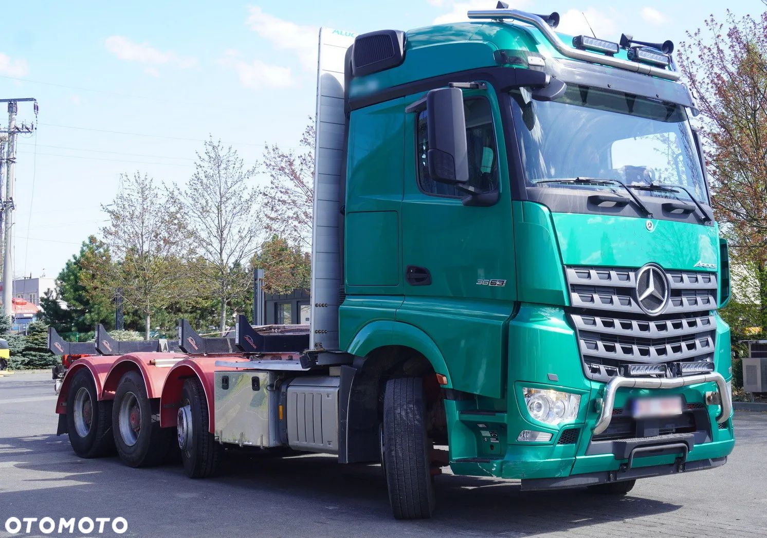 Mercedes-Benz Arocs 3563 8×4 / 630 KM / oś skrętna / Zabudowa z kłonicami - 1