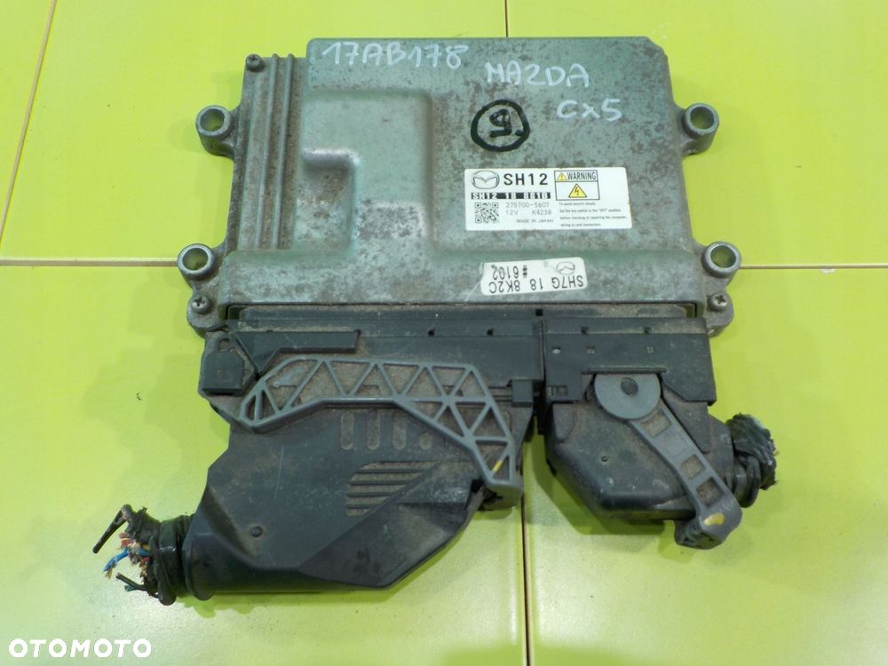 MAZDA CX5 CX-5 I LIFT 2.2 D 15r 5D sterownik komputer silnika SH1218881B - 1