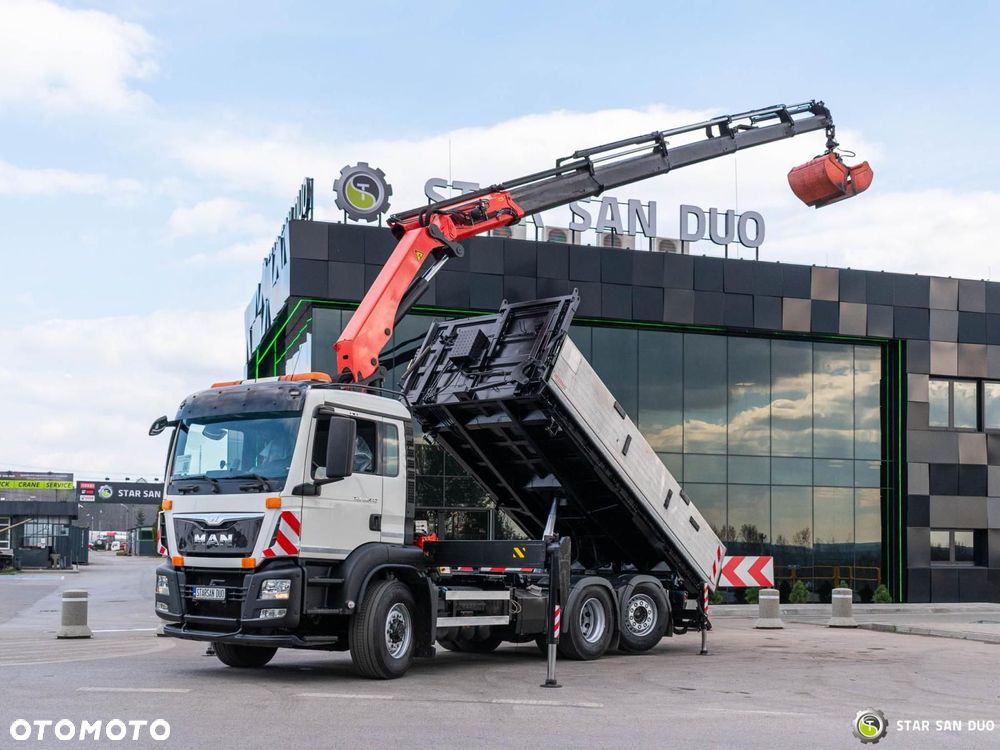 MAN TGS 28.440 6x4H PALFINGER PK 26002 EH HDS Żuraw Wywrotka Chwytak - 2