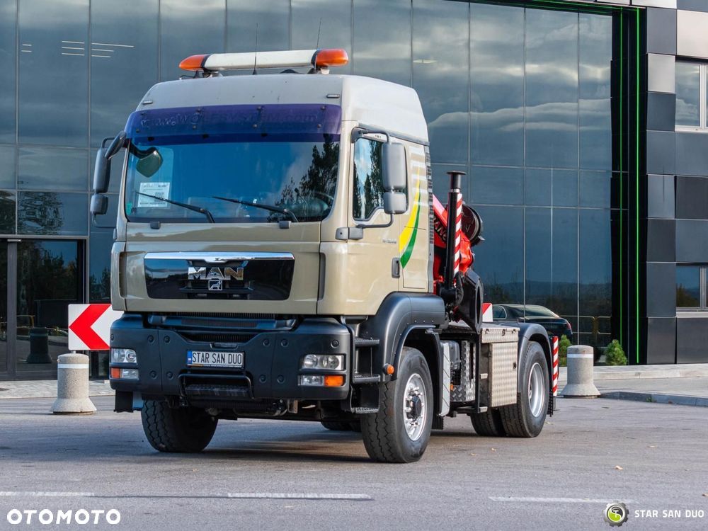 MAN TGA 18.440 4x4 PALFINGER PK 29002 HDS Żuraw Wciągarka - 14