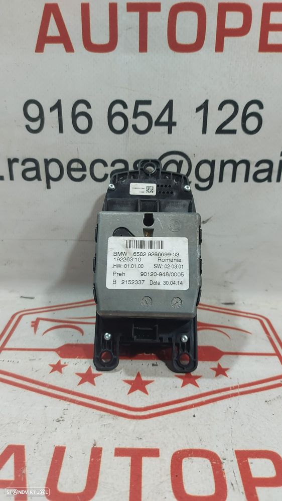 Comando Multifunções Joystick Idrive NAV Navegação Radio BMW F30 F80 2011 a 2018 Original - 4