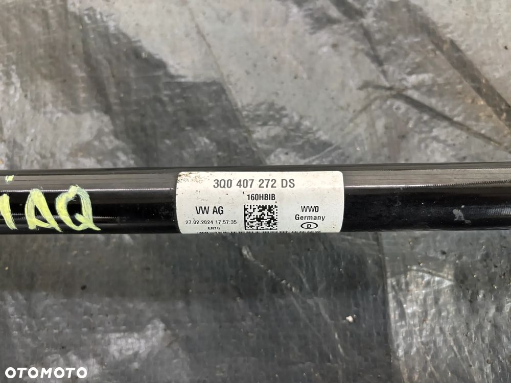 Vw Tiguan II 5NA Skoda Kodiaq lift półoś prawa długa 1,5 tsi 3Q0407272DS - 3