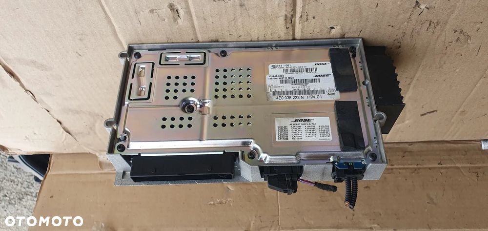Wzmacniacz nagłośnienia Bose Audi A8 D3 4E0035223N - 6