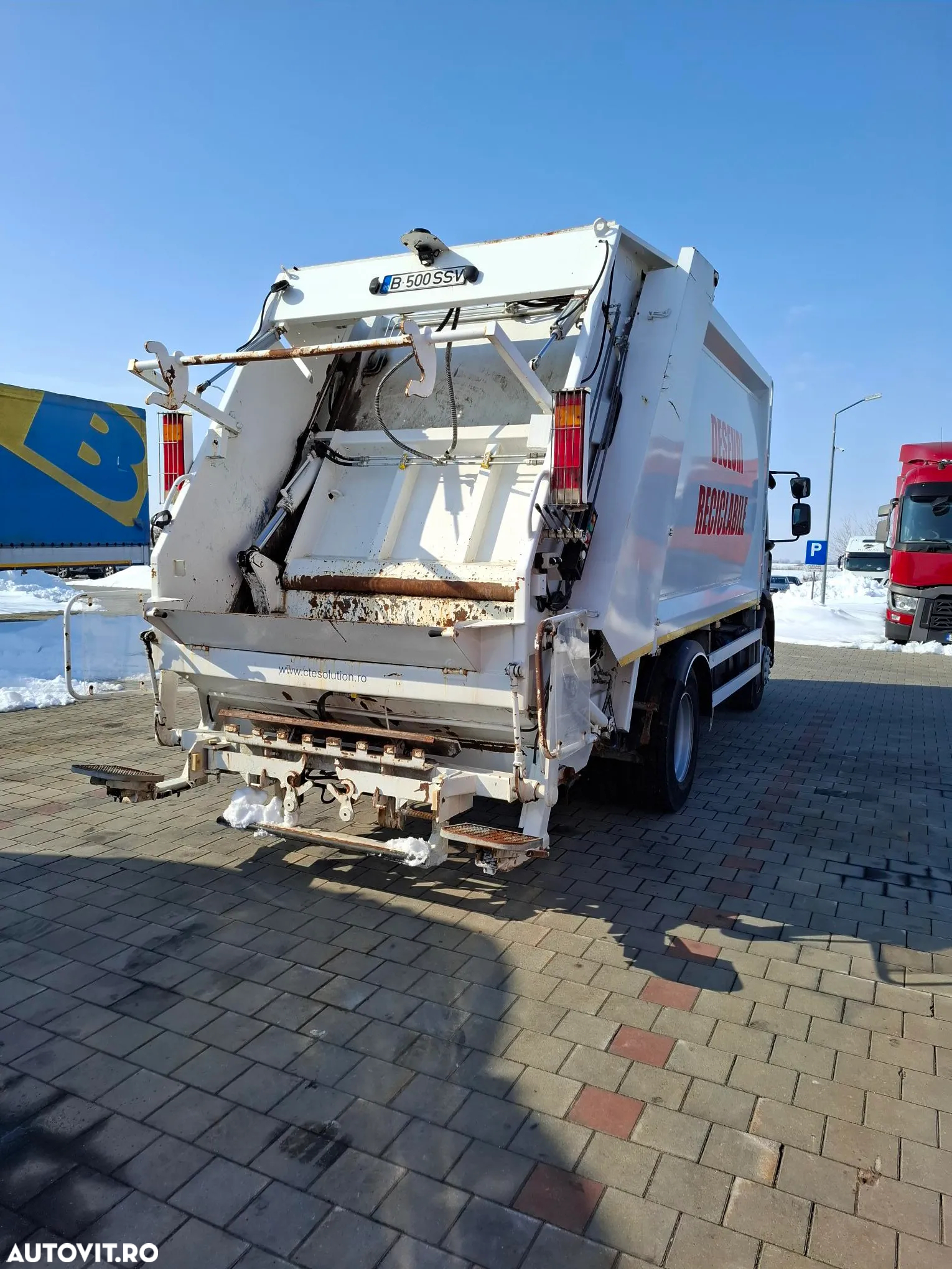 Renault D gunoiera compactoare 16m3 - 3