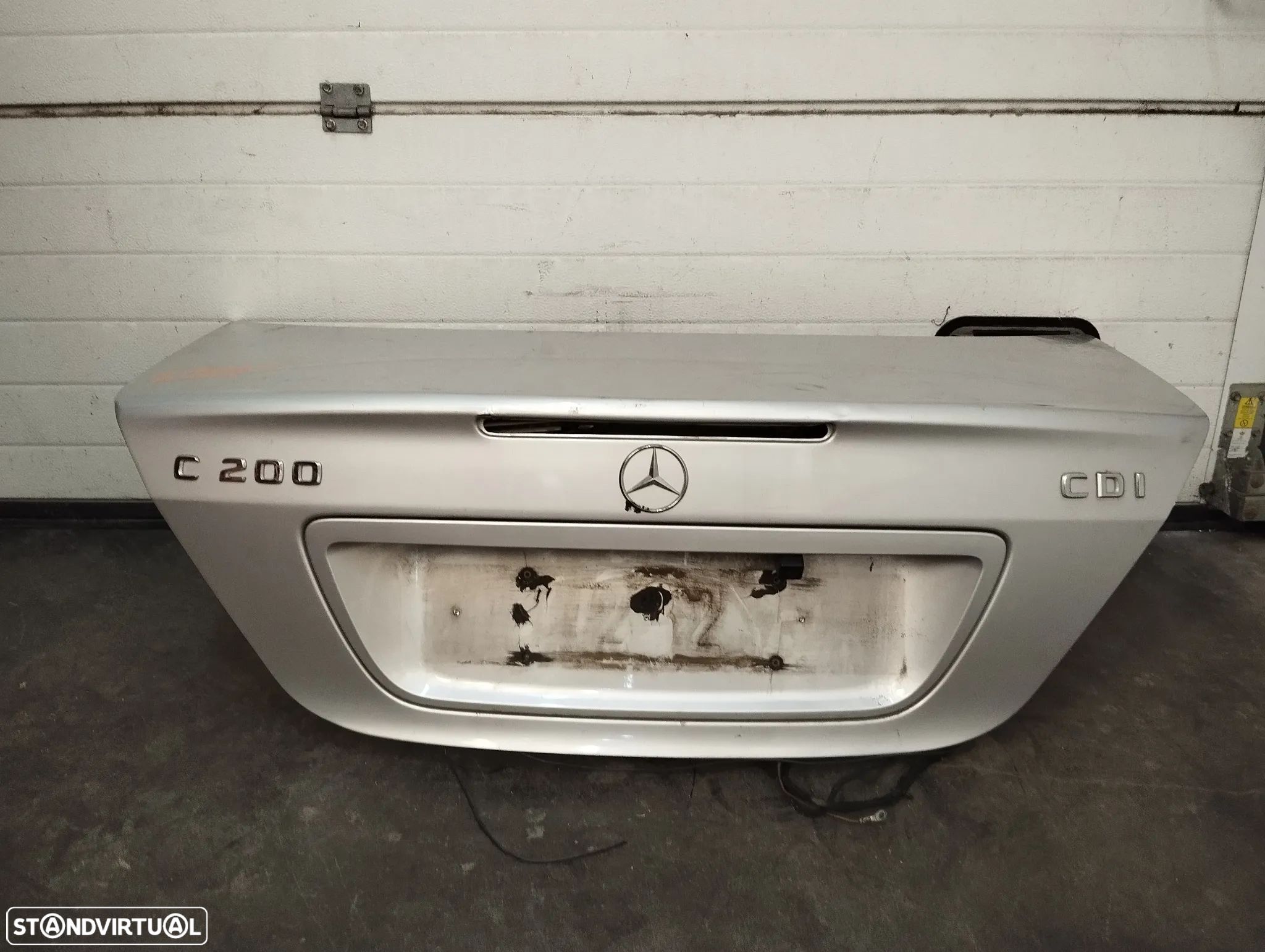 TAMPA DA MALA MERCEDES CLASSE C W203 - 1
