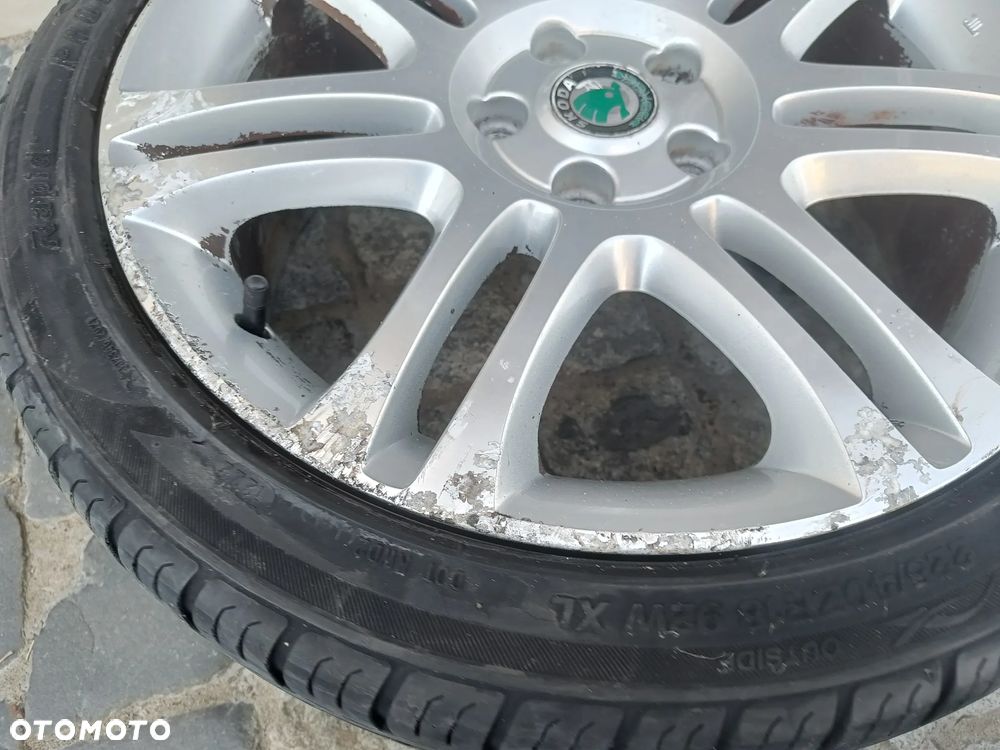 Felgi Aluminiowe 18 Skoda Superb 2 II 5x112 ET46 3T0601025E Koła Seat Audi VW 7,5J18H2 - 7