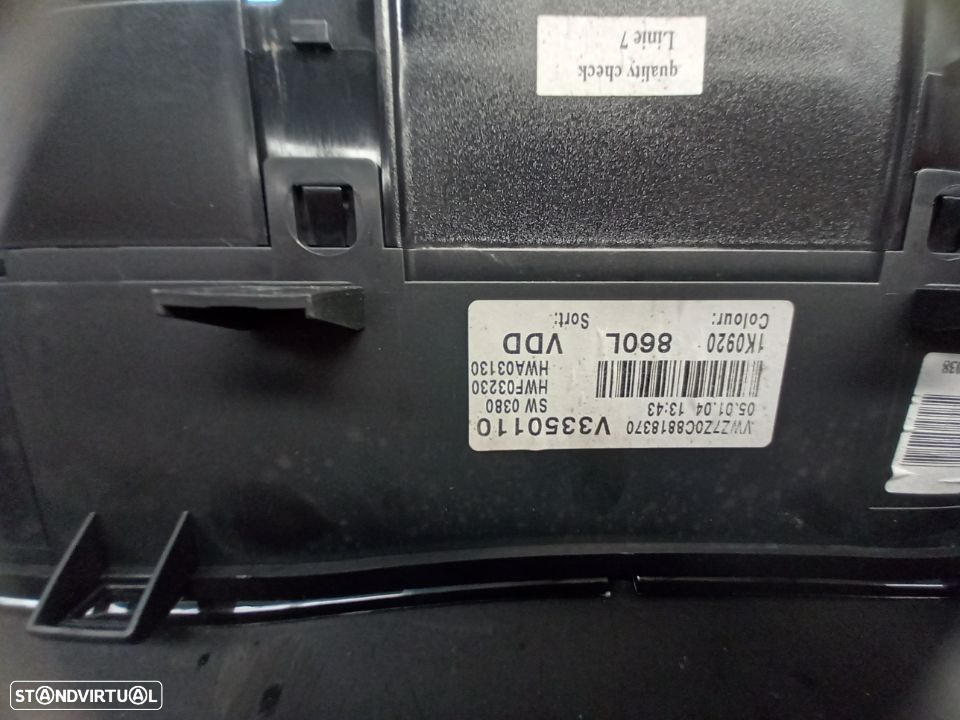 Quadrante VW Golf V Ref 1K0920860L - 3