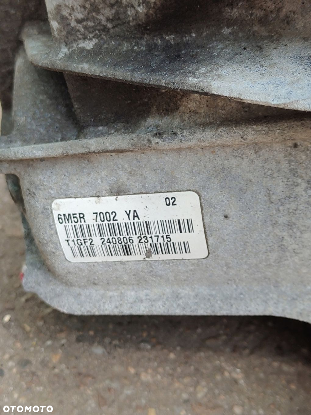 MAZDA 3 06R 1.6 D SKRZYNIA BIEGÓW 6M5R 7002 YA - 6