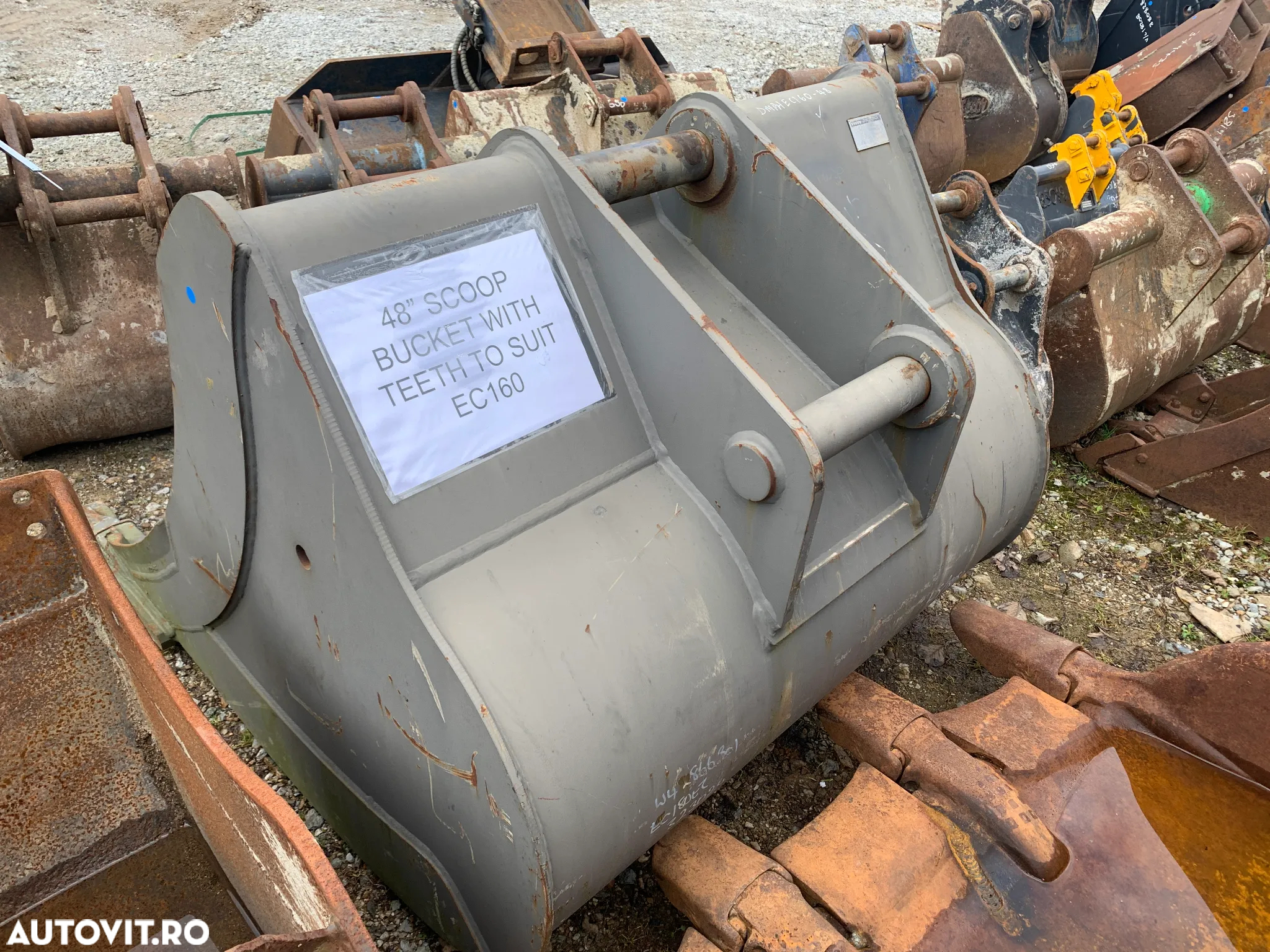 Cupa excavator Volvo EC160 noua originala pentru utilaje de 14-19 - 4